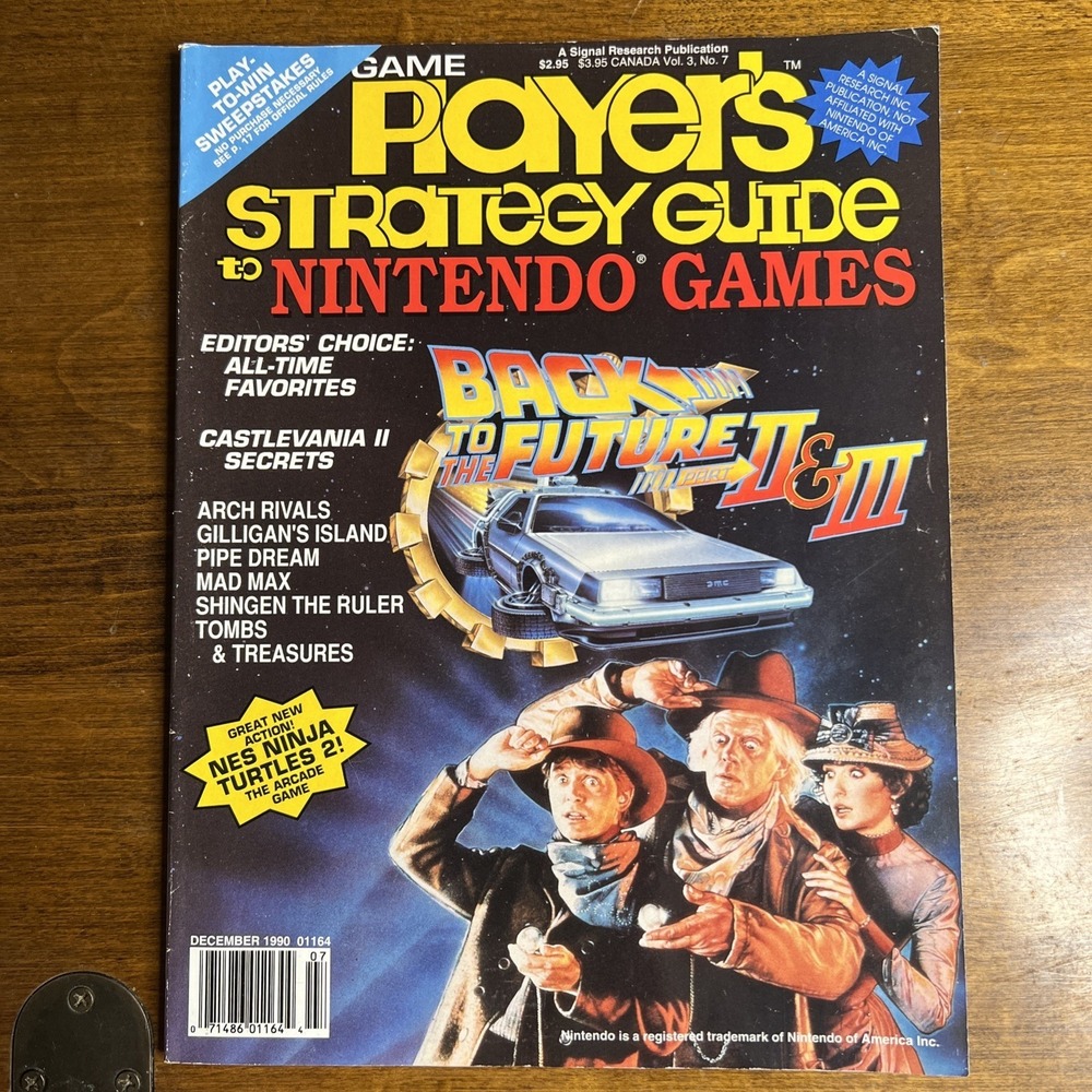 Game Players Strategy Guide to Nintendo‎ Games Magazine Vol. 3 #7 Dec 1990